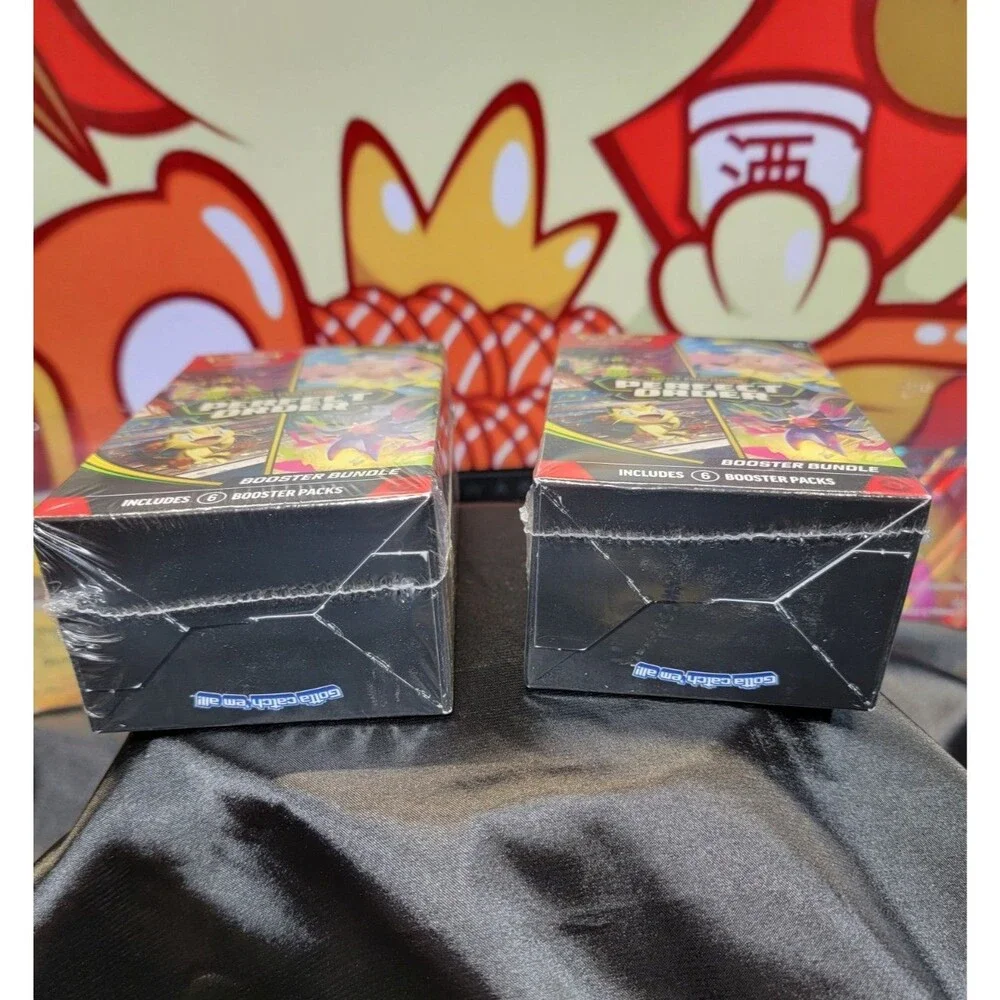 Pokemon TCG Mega Evolution Perfect Order Booster Bundles New Sealed Set of 2